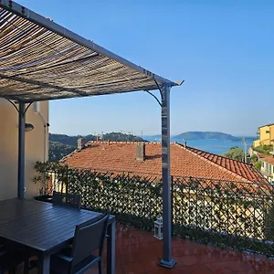 La Terrazza Sul Golfo Dei Poeti Con Vista Mare Appartamento Pitelli